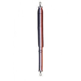Correa neopreno y mosquetón Bam 9002 Fashion para estuche de violín/viola Azul/Blanco/Rojo