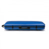 Estuche viola Rapsody Rainbow rectangular Azul