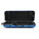 Estuche viola Rapsody Rainbow rectangular Azul