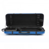 Estuche viola Rapsody Rainbow rectangular Azul