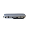Estuche violín Artist Dynamic policarbonato rectangular con bolsa partituras 4/4 Brushed aluminum Aluminio cepillado