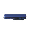 Estuche violín Artist Dynamic policarbonato rectangular con bolsa partituras 4/4 Azul