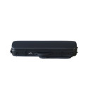 Estuche violín Artist Dynamic policarbonato rectangular con bolsa partituras 4/4 Negro