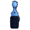 Estuche violín Artist Dynamic Rocket con bolsa para partituras 4/4 Azul cielo