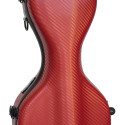 Estuche violín Artist Dynamic Rocket con bolsa para partituras 4/4 Rojo