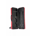 Estuche Bam violín Performance PERF2001S 4/4 Rojo