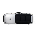 Estuche viola Artist Dynamic policarbonato rectangular con bolsa partituras Brushed aluminum Aluminio cepillado