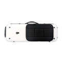 Estuche viola Artist Dynamic policarbonato rectangular con bolsa partituras White Blanco