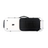 Estuche viola Artist Dynamic policarbonato rectangular con bolsa partituras White Blanco