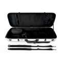 Estuche viola Artist Dynamic policarbonato rectangular con bolsa partituras White Blanco