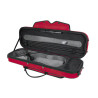 Estuche violín Pedi NiteFlash rectangular 4/4 Rojo