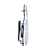 Estuche violín Rapsody Rocket 3D 4/4 Blanco