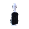 Estuche violín Rapsody Rocket 3D 4/4 Blanco