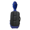 Estuche violín Rapsody Rocket forma 4/4 con bolsa para partirturas 4/4 Blue Azul