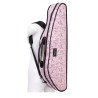 Funda violín Bam HO2000XLF Hoody forma para modelo Slim 2000XL 4/4 Rosa