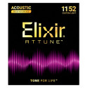 JUEGO ACÚSTICA ATTUNE 92/8 PHOSPHOR BZ. CUSTOM LIGHT 11-52