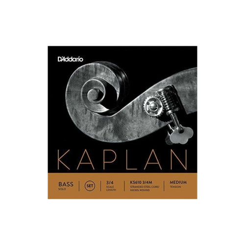 "Cuerda de contrabajo D'Addario Kaplan Solo 2ª Re 3/4 medium"