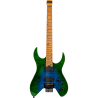 Guitarra Eléctrica Spira S500-GBR Headless Green/Blue