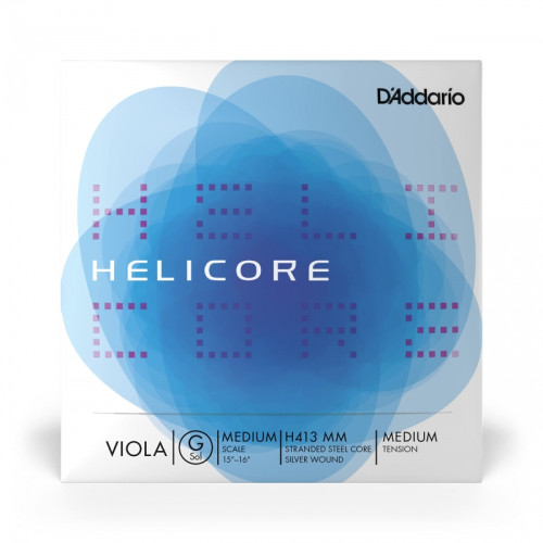 "Cuerda de viola D'Addario Helicore 3ª Sol Medium Medium"