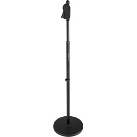 Soporte de micrófono Deluxe con base redonda de 10