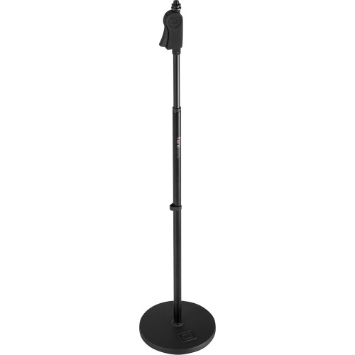 Soporte de micrófono Deluxe con base redonda de 10