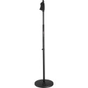 Soporte de micrófono Deluxe con base redonda de 10