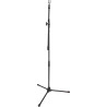 Soporte de micrófono compacto con brazo boom fijo y base de trípode