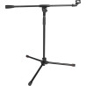 Soporte de micrófono compacto con brazo