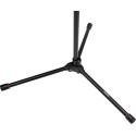 Soporte de micrófono compacto con brazo boom fijo y base de trípode