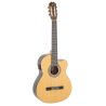 GUITARRA CLASICA ADMIRA SARA 4/4 ELECTRIFICADA CON CUTAWAY SERIE INICIACIÓN BRILLO
