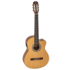 GUITARRA CLÁSICA ADMIRA ALBA 4/4 ELECTRIFICADA CON CUTAWAY ZURDA SERIE INICIACIÓN BRILLO