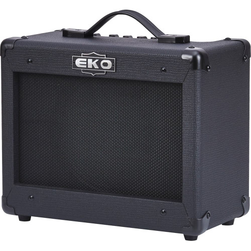 AMPLIFICADOR GUITARRA EKO COMBO BS15 BLACK STEALTH 1 x 8"" - 15W 