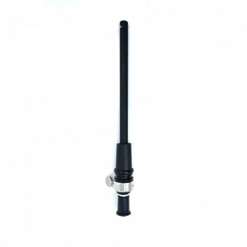 Pica de contrabajo ULSA tubular 41460 cono de ébano 35 cm negra punta cambiable
