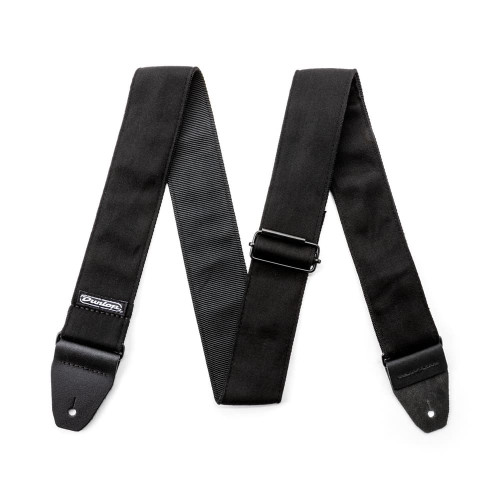 CORREA DUNLOP GUIT/ BAJO JACQUARD - NEGRA