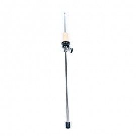 Pica de cello madera teñida 37 cm 1/2-1/4