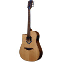 GUITARRA ACÚSTICA DREADNOUGHT TRAMONTANE HYVIBE 15 A/E CUTAWAY (ZURDOS)