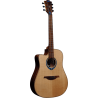 GUITARRA ACÚSTICA DREADNOUGHT TRAMONTANE HYVIBE 15 A/E CUTAWAY (ZURDOS)