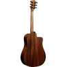 GUITARRA ACÚSTICA DREADNOUGHT TRAMONTANE HYVIBE 15 A/E CUTAWAY (ZURDOS)