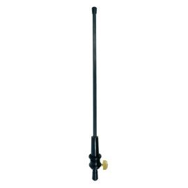 Pica de cello 2353C fibra de carbono con composite 1/2 negra