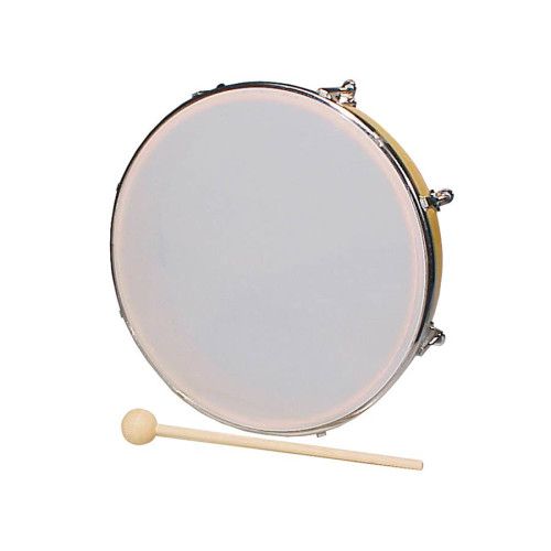 Tambor de mano Hayman madera/plásti 10pg c/mazo