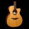 GUITARRA ACUSTICA NYLON LAG AUDITORIUM SLIM Cutaway Red Cedar - Khaya