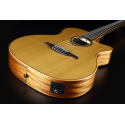 GUITARRA ACUSTICA NYLON LAG AUDITORIUM SLIM Cutaway Red Cedar - Khaya
