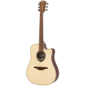 GUITARRA ACÚSTICA LÂG DREADNOUGHT CUTAWAY TRAMONTANE 218 A/E - NATURAL