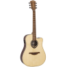 GUITARRA ACÚSTICA LÂG DREADNOUGHT CUTAWAY TRAMONTANE 218 A/E - NATURAL