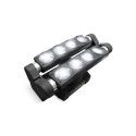 LUZ BLANCA DUAL DE RODILLO MULTI-HAZ EN
