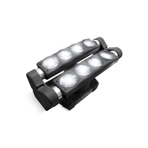 LUZ BLANCA DUAL DE RODILLO MULTI-HAZ EN