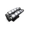 LUZ BLANCA DUAL DE RODILLO MULTI-HAZ EN BASE GIRATORIA