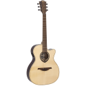 GUITARRA ACÚSTICA LÂG AUDITORIUM CUTAWAY TRAMONTANE 218 A/E - NATURAL