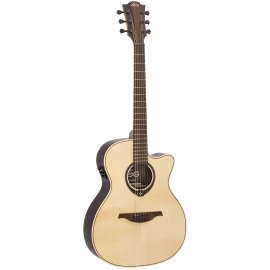 GUITARRA ACÚSTICA LÂG AUDITORIUM CUTAWAY TRAMONTANE 218 A/E - NATURAL