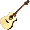 GUITARRA ACÚSTICA LÂG AUDITORIUM CUTAWAY TRAMONTANE 70 A/E - NATURAL